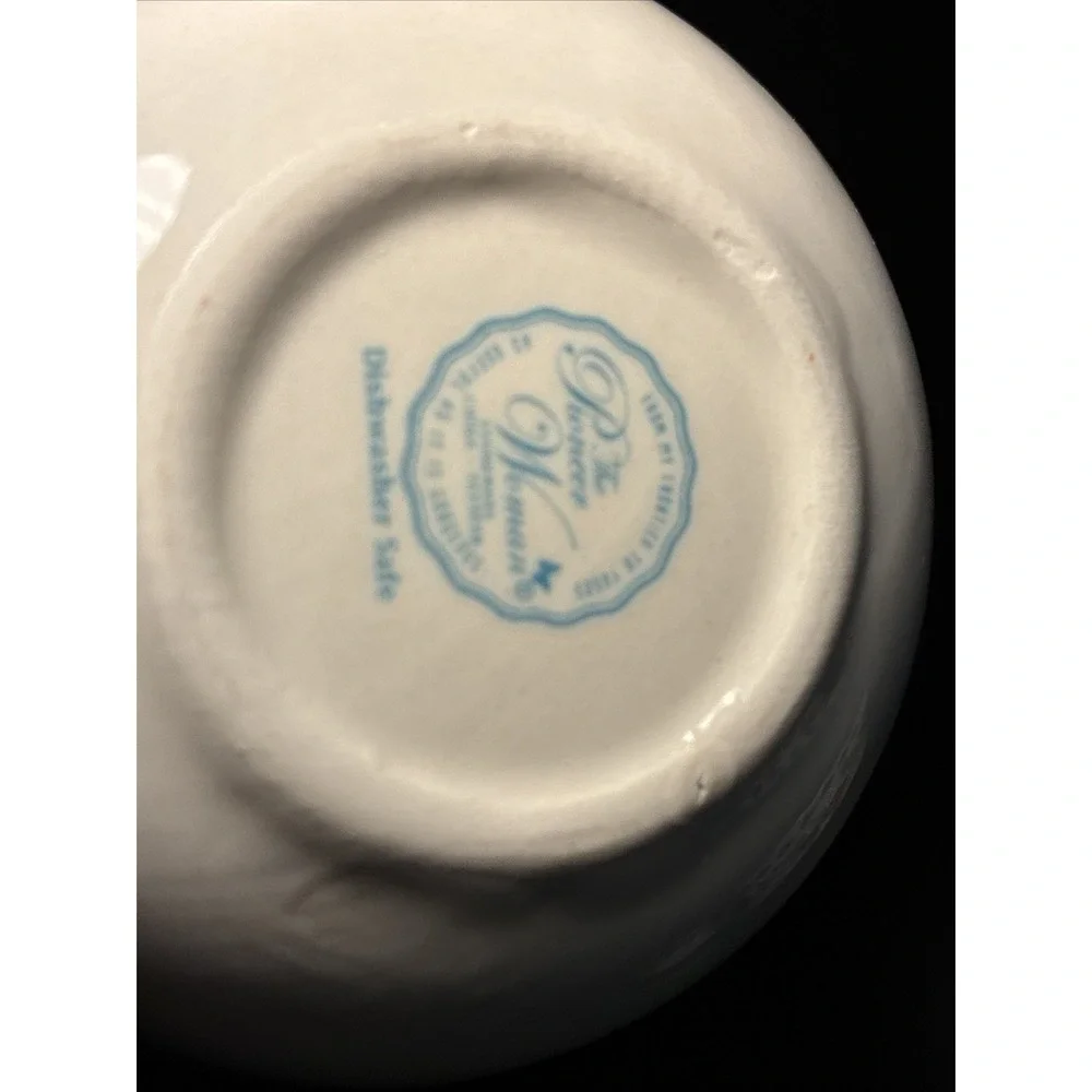 The Pioneer Woman Cheerful Rose Stoneware Measuring Cup Set Dishwasher Safe